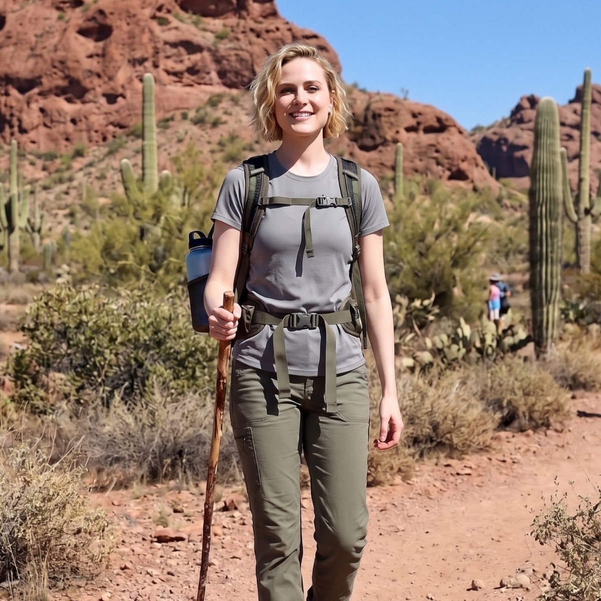 Hiking at Zion