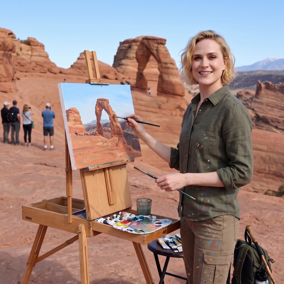 Painting in Arizona
